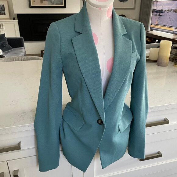 Women's Teal Blazer - Picture 11 of 11